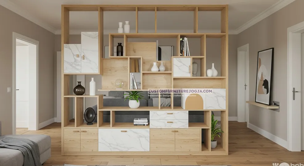 Jasa Pembuatan Rak Partisi Jogja